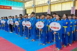 Hơn 100 vận động viên tham gia giải Vovinam Đại hội Thể dục thể thao tỉnh Quảng Trị