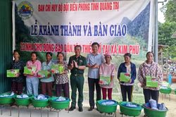 Khánh thành 23 ngôi nhà cho đồng bào Rục, Sách xã Kim Phú