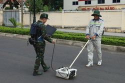 Quảng Ngãi: Rào đường Trường Chinh tìm kiếm hài cốt liệt sỹ hy sinh trong chiến tranh