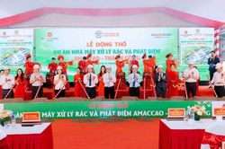 Tập đoàn AMACCAO khởi công dự án nhà máy điện rác tại Hà Nội và Vĩnh Long