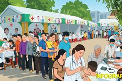Chiến dịch khám sức khỏe miễn phí toàn dân đang được triển khai ra sao?