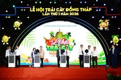 Đồng Tháp khai mạc lễ hội trái cây, quy tụ hơn 20 hoạt động quảng bá nông sản