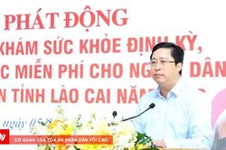 Lào Cai phát động khám sức khỏe định kỳ, khám sàng lọc miễn phí cho người dân