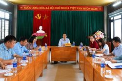 Sở Tư pháp kiểm tra công tác tư pháp tại xã Thành Công