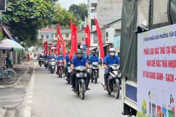 Phường Tân Giang ra quân hưởng ứng Ngày Môi trường thế giới 2026
