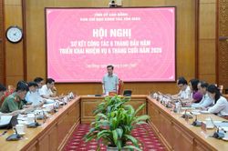 Ban Chỉ đạo công tác tôn giáo tỉnh sơ kết 6 tháng đầu năm 2026