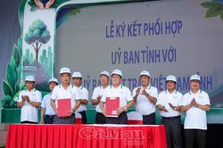 Cà Mau ra quân hành động vì môi trường xanh