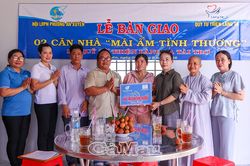 Phường An Xuyên: 2 hội viên phụ nữ khó khăn có mái ấm an cư