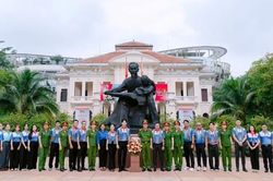 Phòng Cảnh sát điều tra tội phạm về ma túy Công an TPHCM: Khởi động Chiến dịch tình nguyện Hành quân xanh năm 2026 bằng hành trình về nguồn đầy ý nghĩa