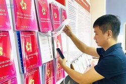 Công khai thủ tục hành chính đã được cắt giảm, đơn giản hóa