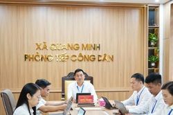 Xã Quang Minh nâng cao chất lượng phục vụ nhân dân