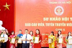 Phường Việt Hưng giành giải Nhất Hội thi báo cáo viên, tuyên truyền viên giỏi Cụm 5