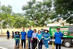 Phường Yên Sở: Chung tay vì môi trường sống xanh, bền vững