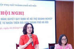 Phụ nữ Thủ đô phản biện chính sách hỗ trợ kinh tế tư nhân