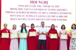 Xã Hát Môn tổng kết 3 cuộc thi, lan tỏa mạnh mẽ công tác xây dựng Đảng
