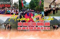 (Emagazine) Mường Chiên hồi sinh Lễ hội Nàng Han bên lòng hồ Sông Đà gắn với du lịch