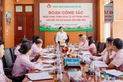 Điện Biên duy trì ổn định mạng lưới 129 điểm giao dịch tín dụng chính sách