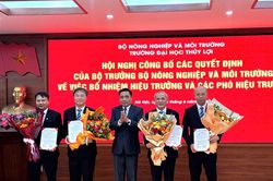 Kiện toàn Ban Giám hiệu Trường đại học Thủy lợi