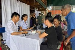 Điện Biên: Tăng cường phối hợp triển khai khám, tư vấn sức khỏe miễn phí cho nhân dân