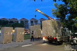 Chủ đầu tư đưa thiết bị trạm sạc ra khỏi Royal Park ở Huế sau chỉ đạo của Sở Xây dựng