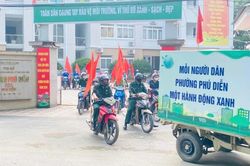 Chung tay xây dựng môi trường xanh-sạch-đẹp