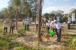 Hơn 500 cán bộ, nhân dân phường Thanh Khê ra quân làm sạch môi trường