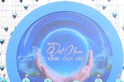 Lan tỏa thông điệp bảo vệ môi trường 'vì một Việt Nam xanh - sạch - đẹp'