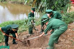 Gắn bảo vệ môi trường với đời sống của quân và dân ở biên giới, hải đảo