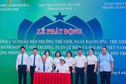 Đồng loạt phát động hưởng ứng các hoạt động về môi trường tại Quảng Ninh