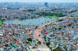 Gỡ nút thắt mặt bằng, Vành đai 2.5 đoạn Tân Mai - Đầm Hồng tăng tốc thi công