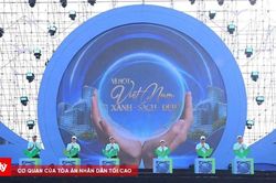 Lễ phát động toàn dân chung tay vì một Việt Nam xanh - sạch - đẹp