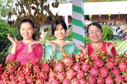 Hàng nghìn người đổ về tham quan lễ hội trái cây ở miền Tây