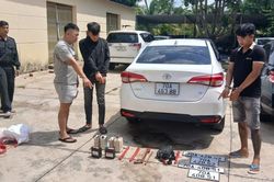 Bắt giữ 9 kẻ trong đường dây 'cẩu tặc', thu giữ dàn ô tô và 105 con chó
