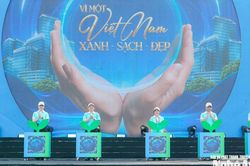 Phát động phong trào 'Toàn dân chung tay bảo vệ môi trường, vì một Việt Nam xanh - sạch - đẹp'