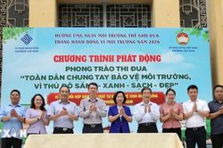 Hưởng ứng phong trào chung tay bảo vệ môi trường vì Thủ đô xanh-sạch-đẹp