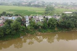 Phú Thọ xử lý khẩn cấp sự cố sụt lún, sạt lở kè Hà Thạch