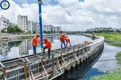 TPHCM cắm mốc chỉ giới hành lang bảo vệ 55 tuyến sông suối, kênh rạch