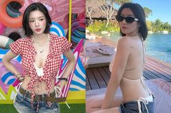 'Nữ thần Waterbomb' Kwon Eun Bi khoe body bốc lửa ở Bali