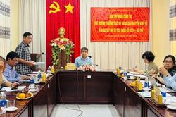 Thứ trưởng Thường trực Bộ Ngoại giao Nguyễn Minh Vũ khảo sát và làm việc tại Khu Di tích Óc Eo - Ba Thê