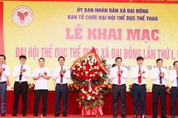 Hơn 1.500 người dự khai mạc Đại hội Thể dục thể thao xã Đại Đồng lần thứ I, năm 2026