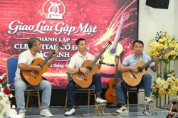 Hòa điệu guitar giữa miền quan họ