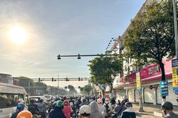 Cẩn trọng khi tham gia giao thông mùa nắng nóng