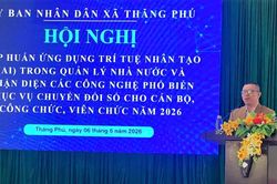 Xã Thăng Phú trang bị kỹ năng ứng dụng trí tuệ nhân tạo, công nghệ số