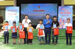 Ra quân chiến dịch tình nguyện 'Kỳ nghỉ hồng' năm 2026
