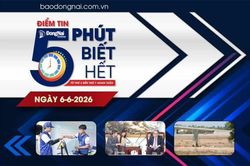 Điểm tin '5 ph&uacute;t biết hết' s&aacute;ng 6-6: Th&agrave;nh phố Đồng Nai v&agrave; MobiFone k&yacute; kết thỏa thuận hợp t&aacute;c về chuyển đổi số