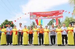 Xã Mỹ Quí: Khánh thành cầu Tabiket 36 - kinh Mỹ Phước