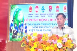 Xã Vạn Hưng phát động phong trào toàn dân chung tay bảo vệ môi trường