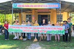 Xã Bắc Ninh Hòa hưởng ứng phong trào Toàn dân bảo vệ môi trường