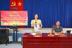 Phường Nam Nha Trang dự kiến sắp xếp 27 tổ dân phố không đảm bảo tiêu chuẩn số hộ