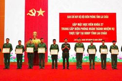 Gặp mặt học vi&ecirc;n ho&agrave;n th&agrave;nh nhiệm vụ thực tập